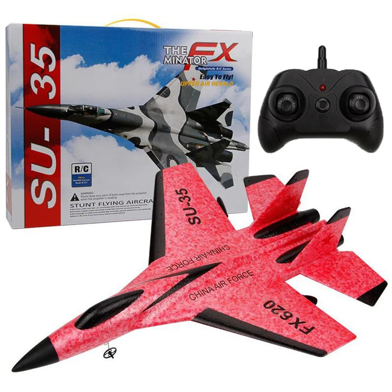 RC SU-35 Plane 2.4G Radio Control Glider Remote Control Fighter Plane