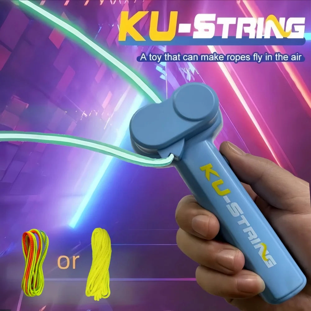 Glow-in-the-dark fun electric rope thruster for children