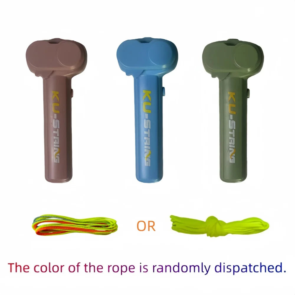 Glow-in-the-dark fun electric rope thruster for children