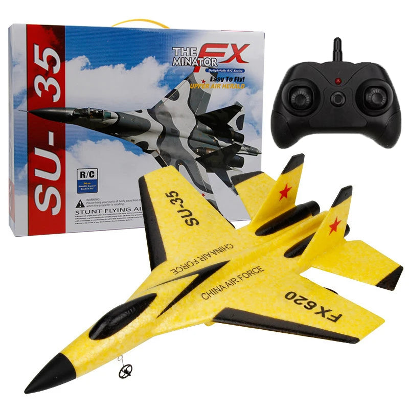 RC SU-35 Plane 2.4G Radio Control Glider Remote Control Fighter Plane