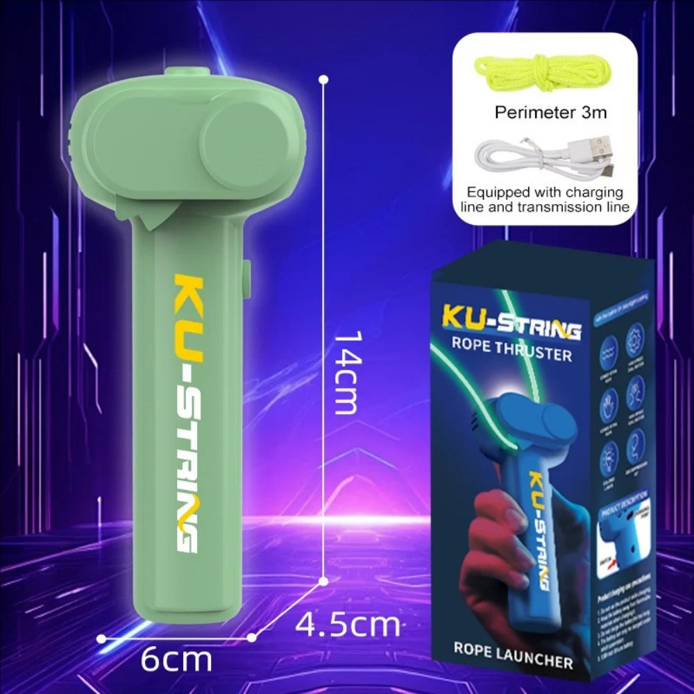 Glow-in-the-dark fun electric rope thruster for children