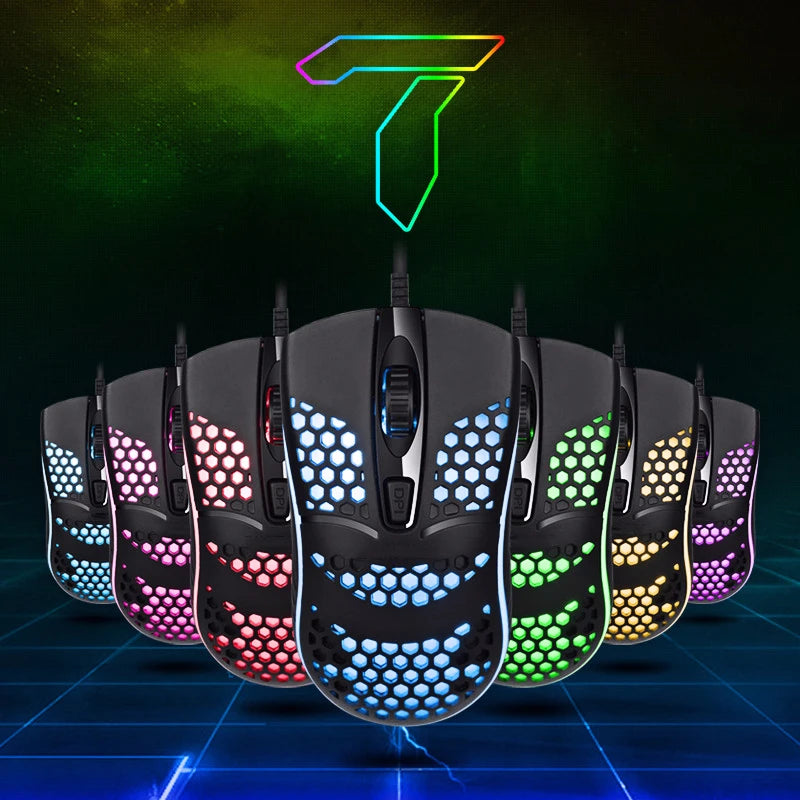 Wired Light Weight Gaming Mouse RGB