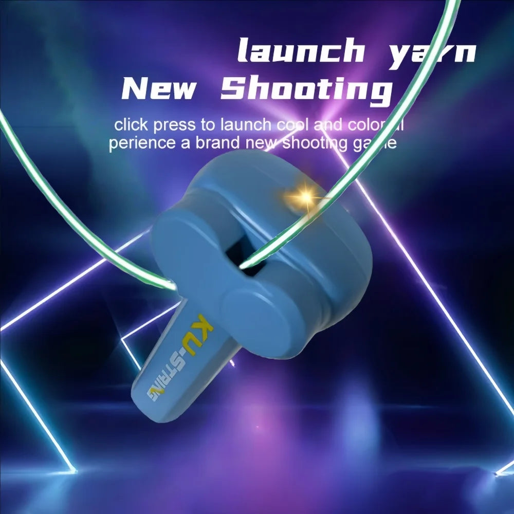 Glow-in-the-dark fun electric rope thruster for children